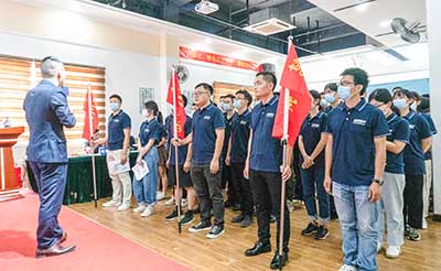 VSport-胜利园林军事化骨干年度拓展圆满落幕！